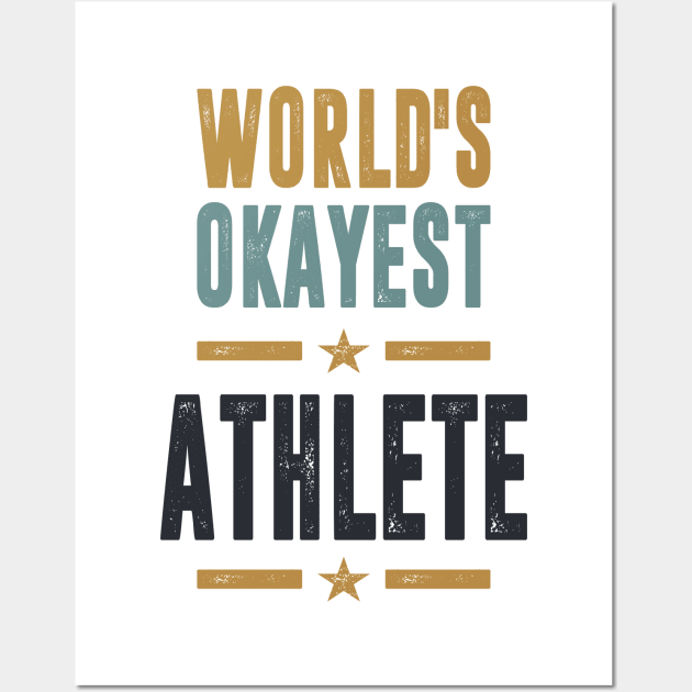 If you like Athlete. This shirt is for you! Wall Art by C_ceconello